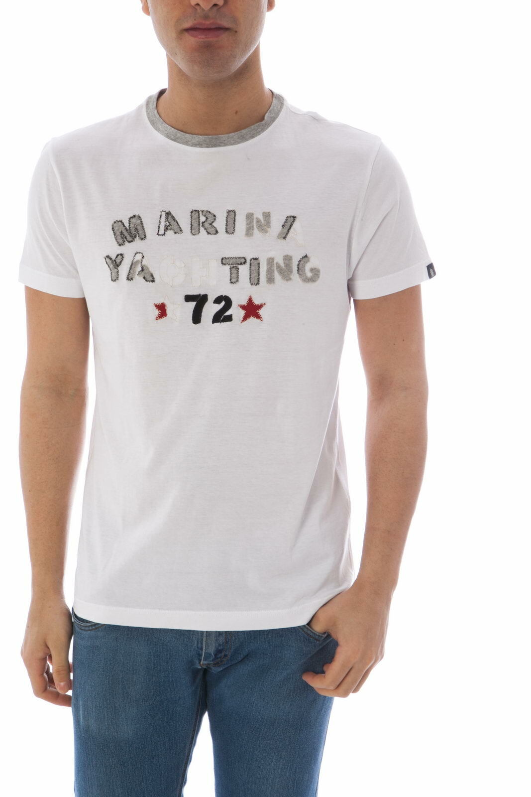 Мужская толстовка Marina Yachting T-Shirt белого цвета 310278014950 1 размер SzXL СДЕЛАЙТЕ ПРЕДЛОЖЕНИЕ 27090₽