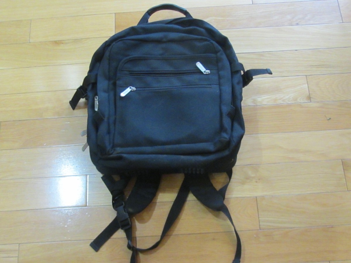 Vintage Targus Backpack Laptop Bag Many Pockets CDB1 Padded Straps