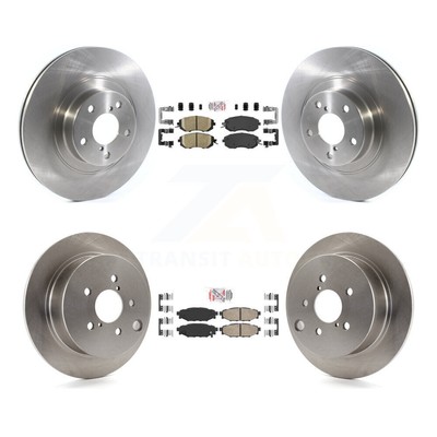 Front Rear Ceramic Pad And Disc Brake Rotor Kit For Subaru Forester XV Crosstrek