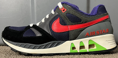 VINTAGE NIKE AIR STAB PREMIUM 313717 581 RARE 2006 RELEASE INK MAX