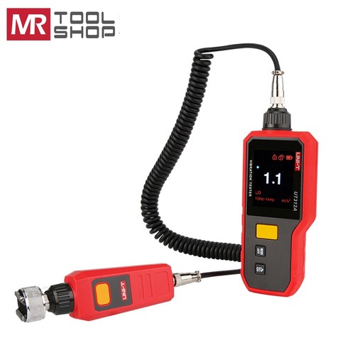 Probador de Vibración Portátil UNI-T Acelerar Desplazamiento Prueba de Velocidad TFT Rotar Scr - Imagen 33 de 40