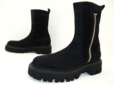 N°21 boots ankle boots platform men's shoes leather size 44 Black