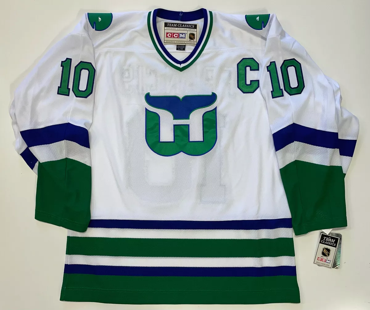 Hartford Whalers mens large game jersey