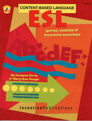 Content-Based Language ESL: Games, puzzles, & inventive exercises