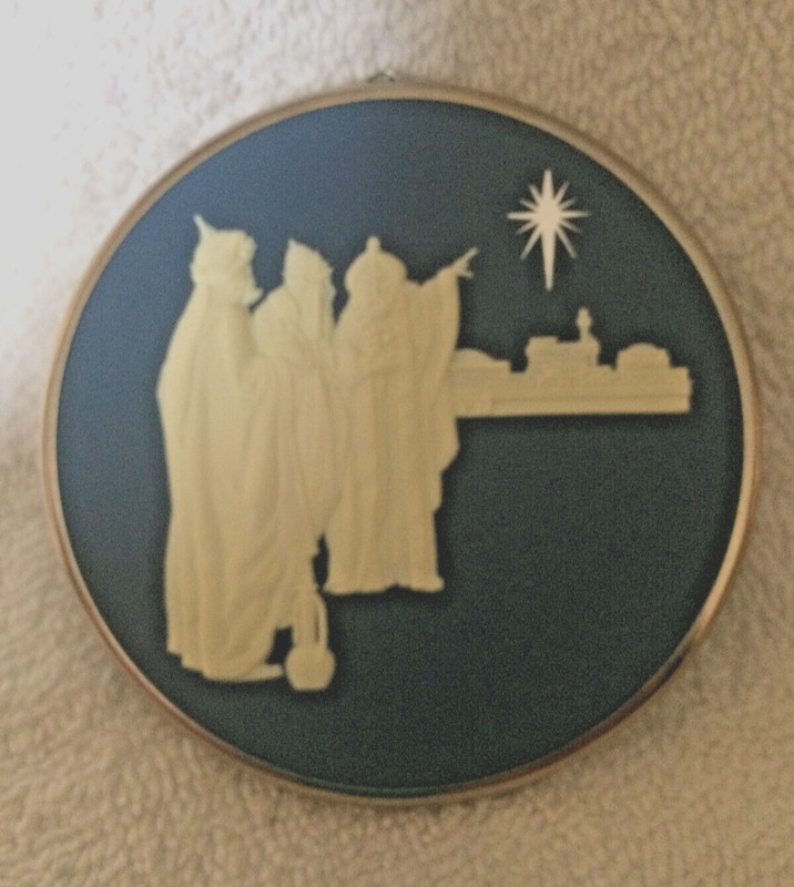 Three Kings Cameo - 1982 Hallmark Christmas Ornament