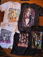 Harley Quinn Shirt Suicide Squad Joker Birds of Prey T-Shirt Lot Of 5 Size S/M