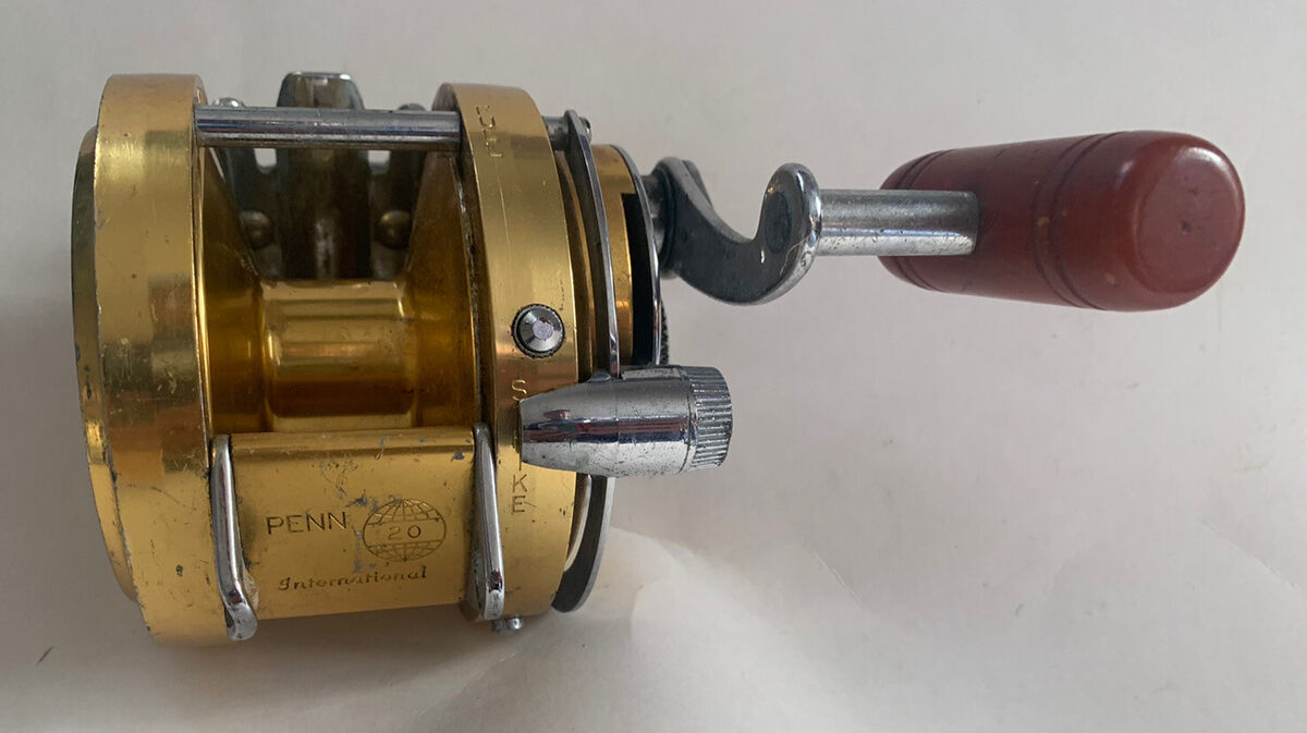 Penn International 20 Single speed Saltwater Reel. Right Penn International 20 Single speed Saltwater Reel. Right