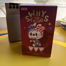 Authentic Pop Mart Why So Serious NEW CONFIRMED Silver Mist Clown Labubu Sealed