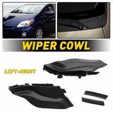 For Toyota Prius 2010-2015 Front Wiper Windshield Side Cowl Extension Cover Trim