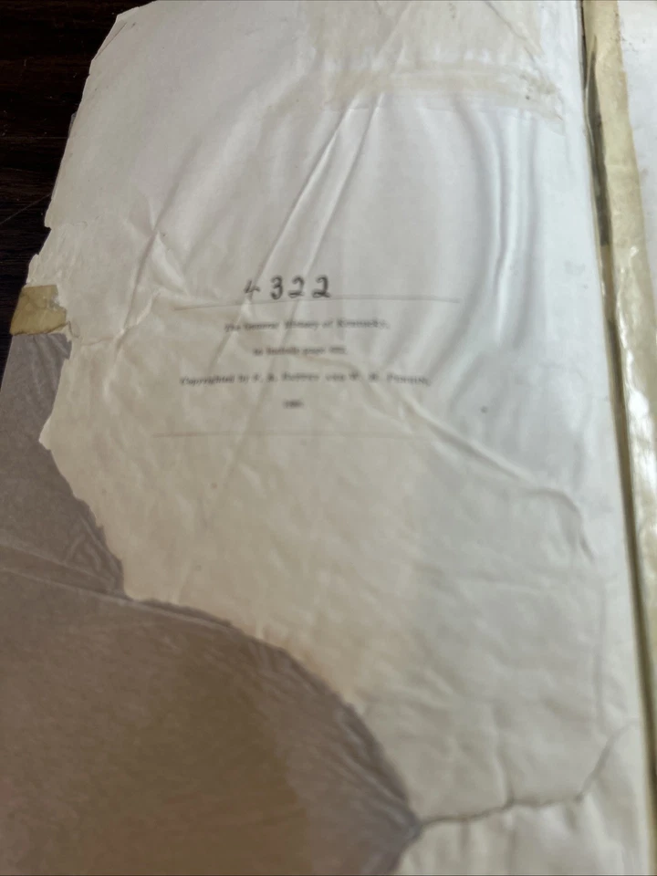 1886, Kentucky, a History of the State, W. H. Perrin, Illustrated (#4322) Ex-lib - Image 4 of 4