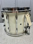 YAMAHA MS8014 WHITE MARCHING SNARE DRUM — photo 3
