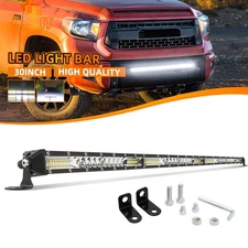 DOT Approved 30" LED LIGHT BAR Spot Flood Combo Offroad Bumper Truck SUV 32'' US