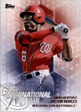 2018 Topps Update An International Affair #IA21 Victor Robles - BB