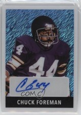 2024 Leaf Metal Collective 1948 Light Blue Shimmer /20 Chuck Foreman Auto 1y9
