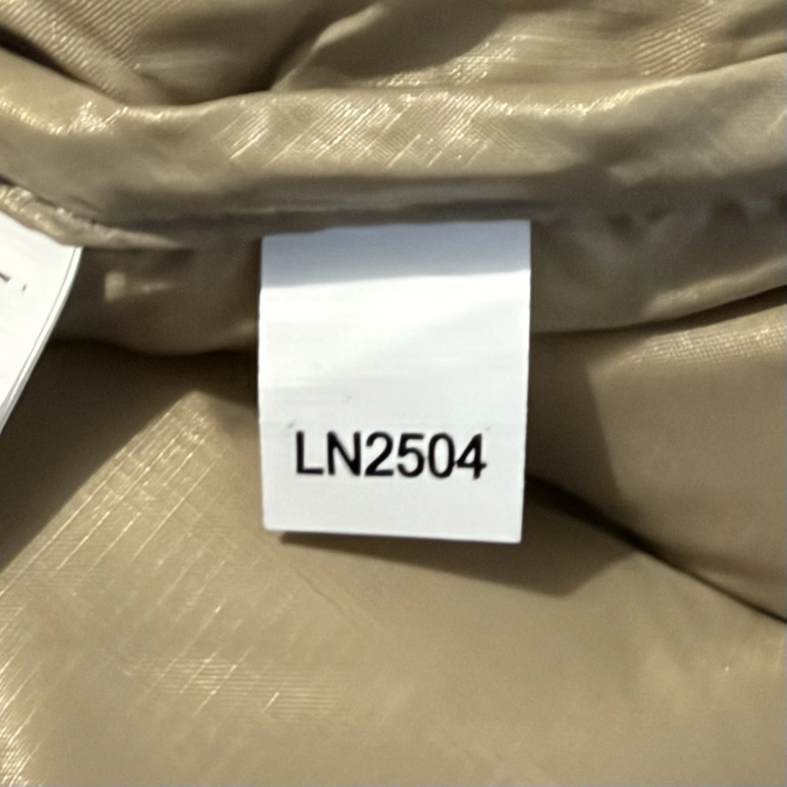 Taion Puffer Jacket Mens Medium Beige Mountain Volume Hooded Down Jacket BNWT - product detail image 19