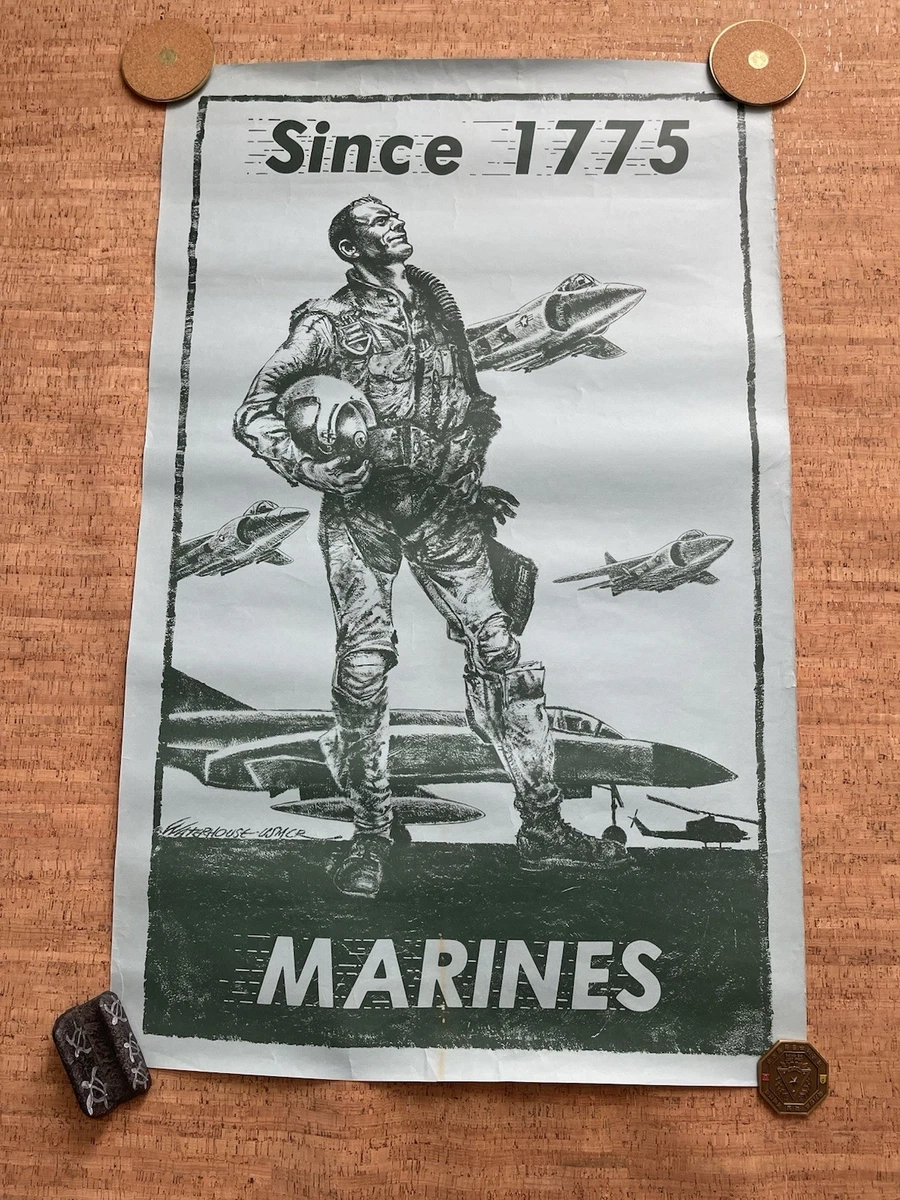 Poster Di Reclutamento Dei Marines Degli Stati Uniti Stampa Della - Foto 6