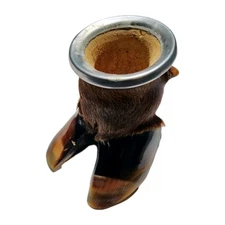 ARGENTINA HAND MADE MATE GOURD COW HOOF