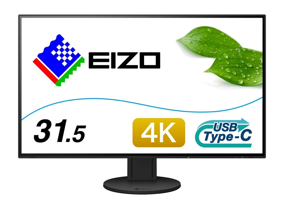 BenQ EIZO EV2785-BK 27" Breitbild IPS LED Monitor - Schwarz - Bild 2 von 4