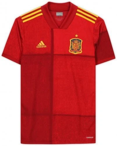 Framed Cesc Fabregas Spain National Team Signed 2020 Home Jersey Icons - Image 3 of 4