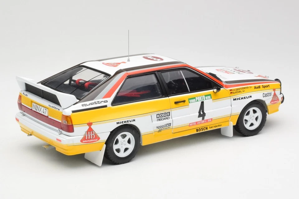4224 Audi Quattro A2 n4 W Rohrl C Geistdorfer Rallye De Portugal 1984 SunStar 1/ Foto 3 de 4