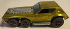 Vintage Hot Wheels Redline 1971 Open Fire Gold Dark Interior Loose Red Line Car