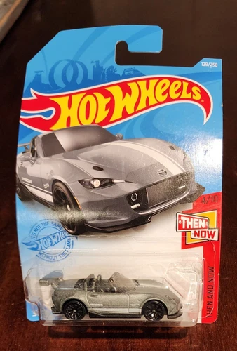 NIP 2020 Hot Wheels '15 Silver Mazda MX-5 Miata Then & Now 4/10