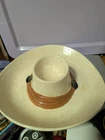 Pottery Sombrero Cowboy Hat Chip Dip and Salsa Serving Platter Bowl Dish
