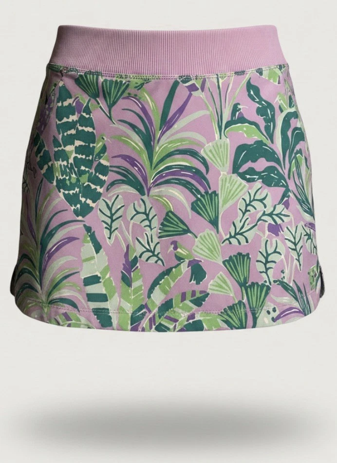 Lilly Pulitzer Purple Iris Skort Purple N Green Size XS