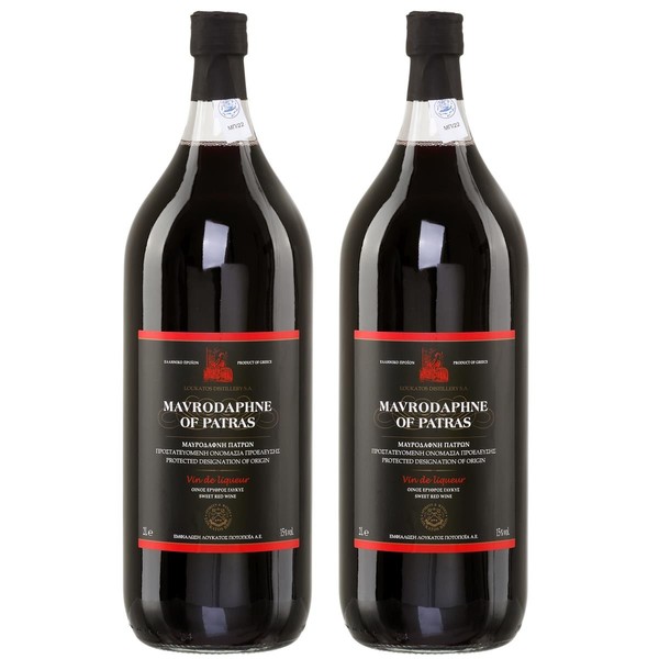Mavrodaphne Aus Patras 2X 2,0L Loukatos LiköRwein Rot | 15% Vol.-image