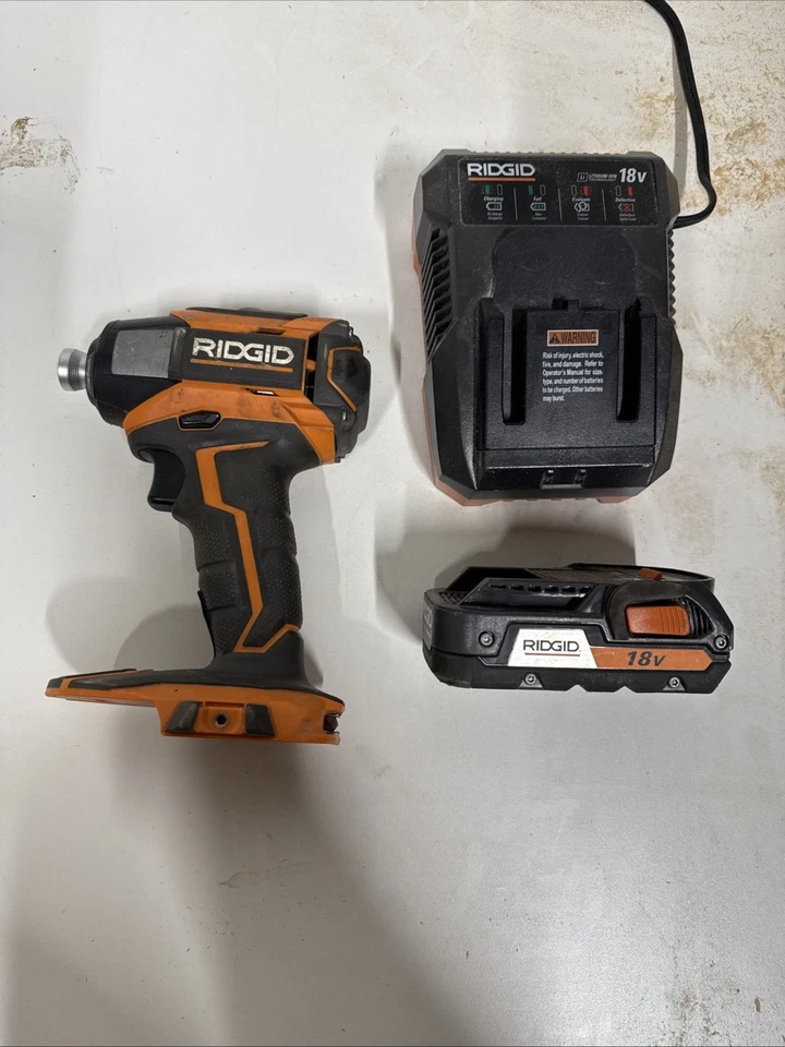 Ridgid R86035 GEN5X 18V 1/4" Cordless Impact Driver with Battery and Charger - Image 2 of 4
