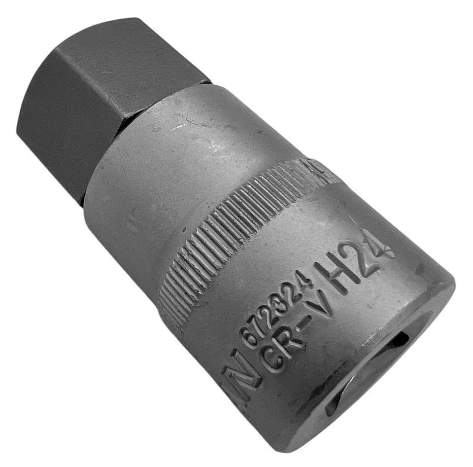 Stecknuss-Einsatz 24mm Innensechskant 1/2" 6-kant Schlüssel für INBUS® - Bild 2 von 4