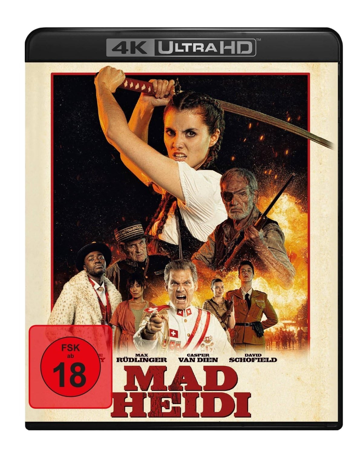 Mad Heidi (4K Ultra HD) (4K UHD Blu-ray) Max Rüdlinger Casper van Dien