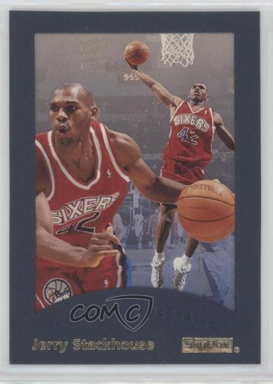 1995-96 Skybox E-XL A Cut Above Jerry Stackhouse #8 1p2w