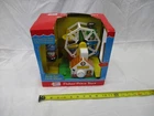 Vintage Fisher Price Music Box Ferris Wheel - Works Smoothly 4 Figures NIB