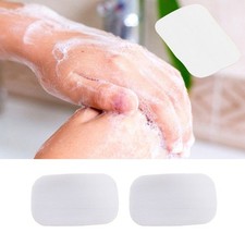 100/200/500 Sheets Paper Soap Disposables Soap Paper Hand Cleaner for Outdoor