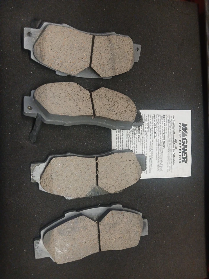 Conjunto de pastilhas de freio Wagner ThermoQuiet substituição fabricante de equipamento original - QC503/PD503 - 1991-98 Honda - Imagem 3 de 4