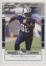 2017 Panini Playoff Kick Off 194/299 Delanie Walker #89 a3q