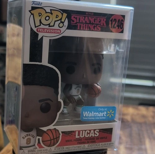 Funko Pop! Vinyl Stranger Things Lucas #1246 Walmart Exclusive Figure