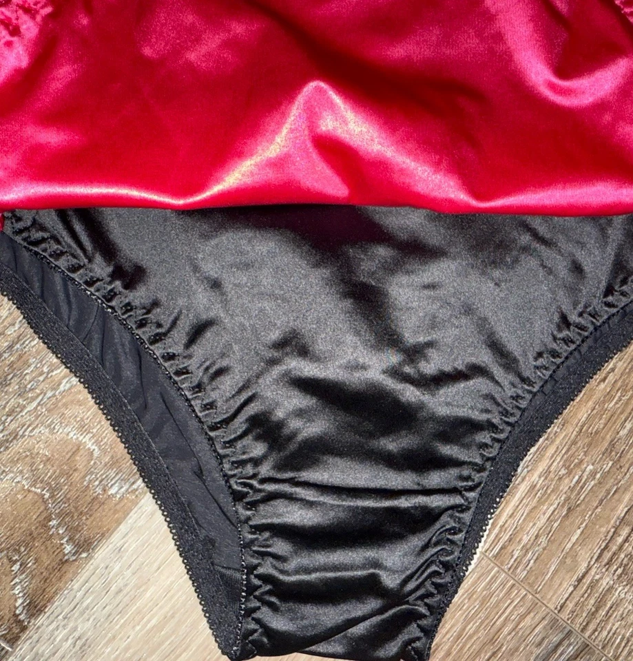 Betsey Johnson ~ 5-Pair Womens Hi-Leg Bikini Underwear Nylon Blend (A) ~ S - Image 2 of 4