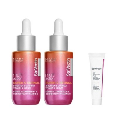 StriVectin Multi-Action Super-C Retinol Brighten & Correct Serum Duo (30ml x 2)