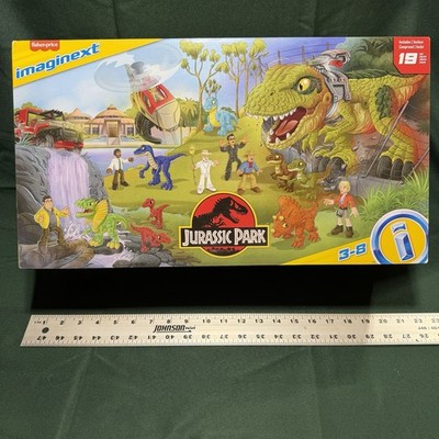 Jurassic Park Imaginext Playset - New - Unopened - Ships Free - Dinosaur Toys
