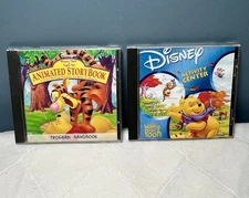 Disney Winnie The Pooh CD-ROM Animated Storybook & Activity Center TWO