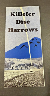 1948 Killefer Disc Harrows Farm Implements Brochure