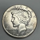 1935 $1 Peace Silver Dollar BU Uncirculated