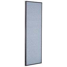 Global Industrial 24-1/4"W x 72"H Office Partition Panel Blue
