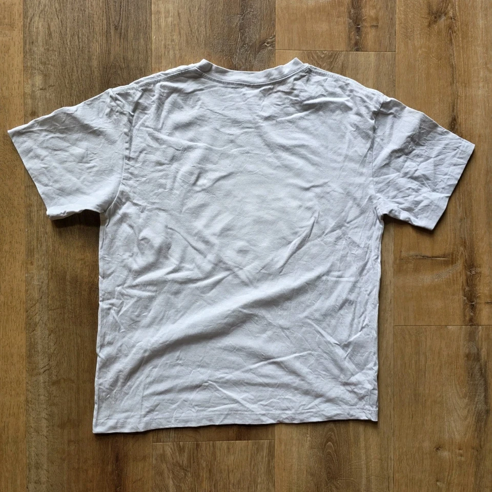Human Made Dry Alls Duck Logo T-Shirt White Graphic Streetwear Sz L Japan Style  - Image 2 of 4