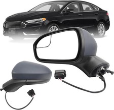 Left Driver Side Mirror Assembly Compatible with Ford Fusion 2016-2022 Rear view