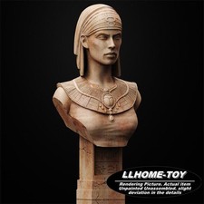 Busto Seshat 1/3 27 cm stampa 3D model kit non dipinto non assemblato statua figura