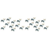 Set Of 2 Hund AnhäNger Diy-Schmuckteile Haustierdekoration HundeanhäNger