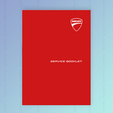Ducati Motorcycle Service Book Blank